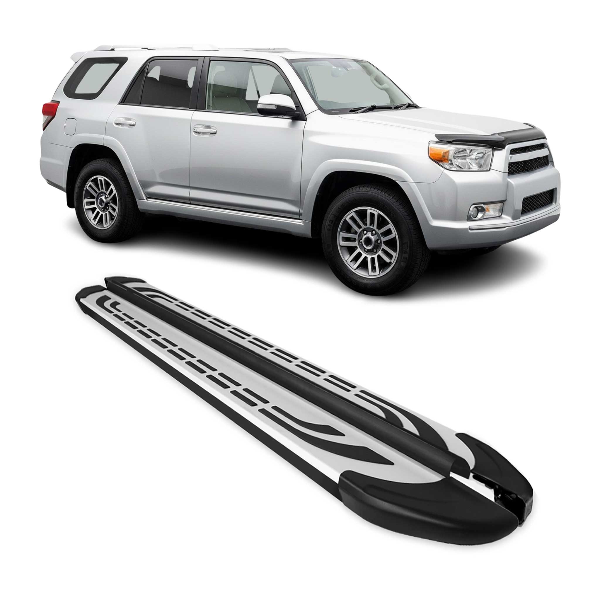 2010-2013 Toyota 4Runner SR5 Nerf Bar Side Step Running Boards Alu 2x