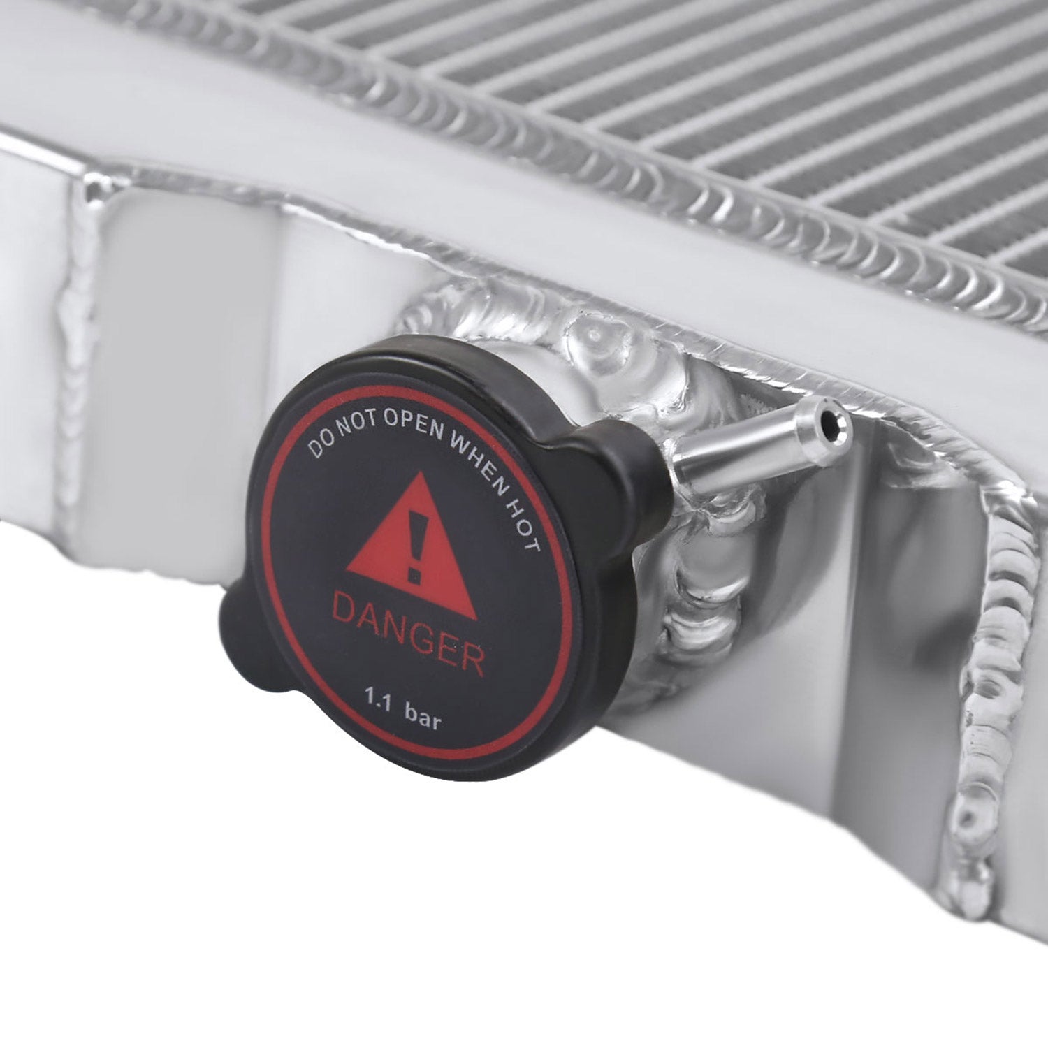 1963-1970 Ford Mustang Fairlane Mercury Cougar V8 3Row Performance Radiator