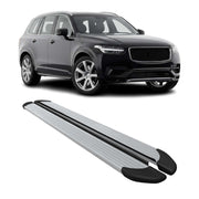 2016-2026 Volvo XC90 Running Boards Side Steps Silver