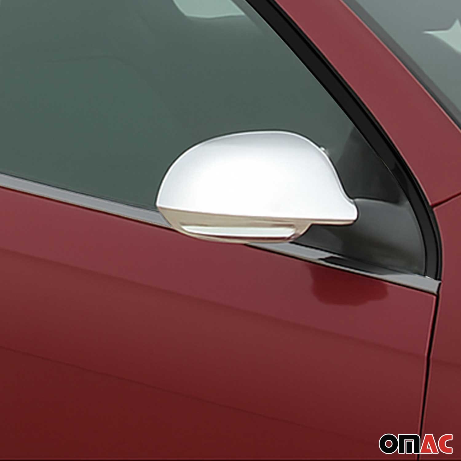 2011-2018 VW Jetta A6 Window Molding Trim Streamer Stainless Steel Dark 6Pcs