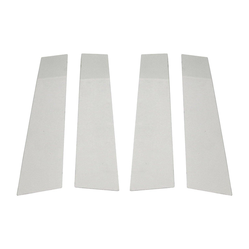 2021-2024 Hyundai Elantra Window B Pillar Posts Door Trim Steel Silver 4x