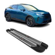 Side Step Nerf Bars Running Boards for Hyundai Santa Fe 2019-2023 Black Silver