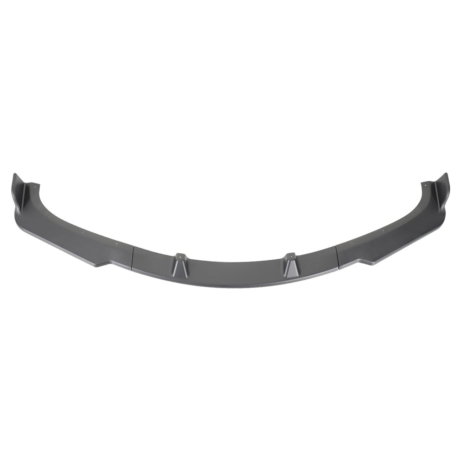 2009-2011 BMW 3 Series E90 Matte Black 3Pcs Front Bumper Lip Spoiler Kit