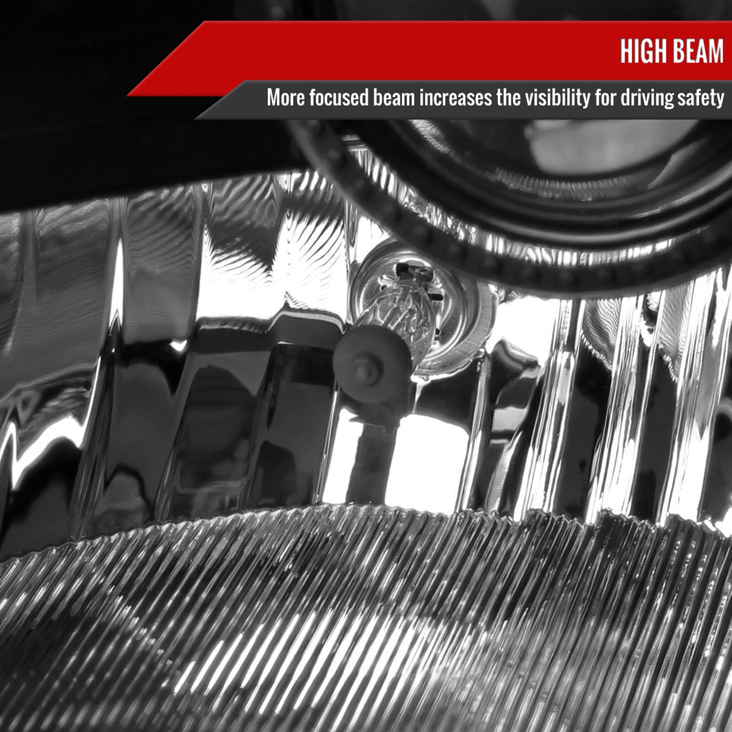 2003-2005 Nissan 350Z Projector Headlights Matte Black Housing/Clear Lens