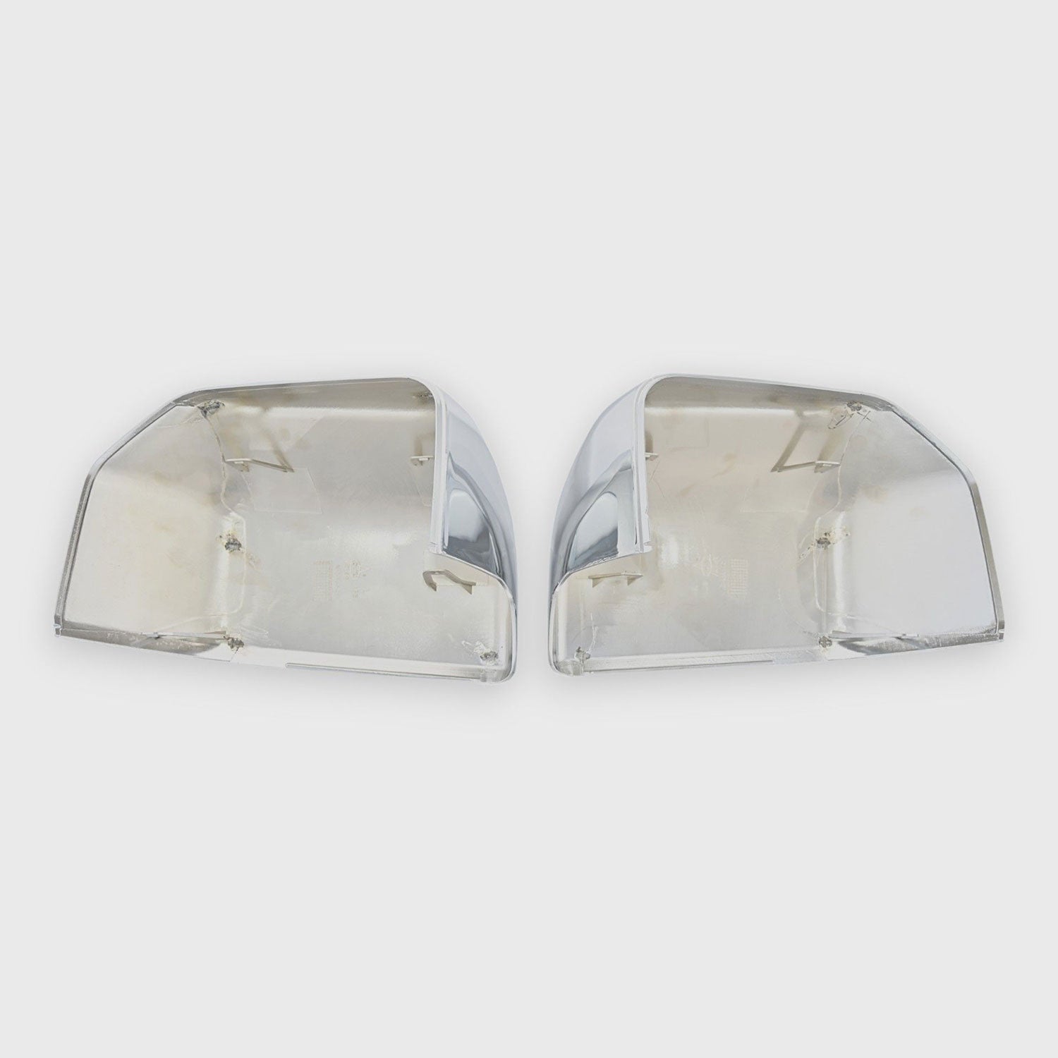 2015-2020 Ford F-150 Mirror Cover Caps Chrome 2Pcs ABS Plastic