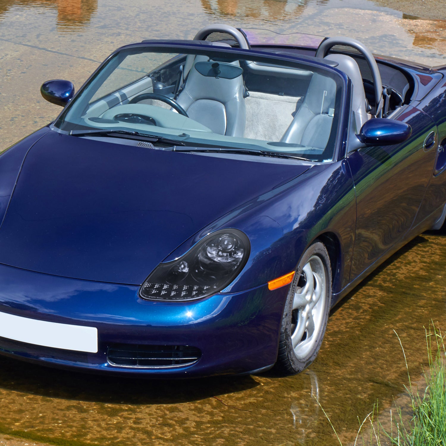 1997-2004 Porsche Boxster 986/911 996 LED Headlights Signal Lights Black