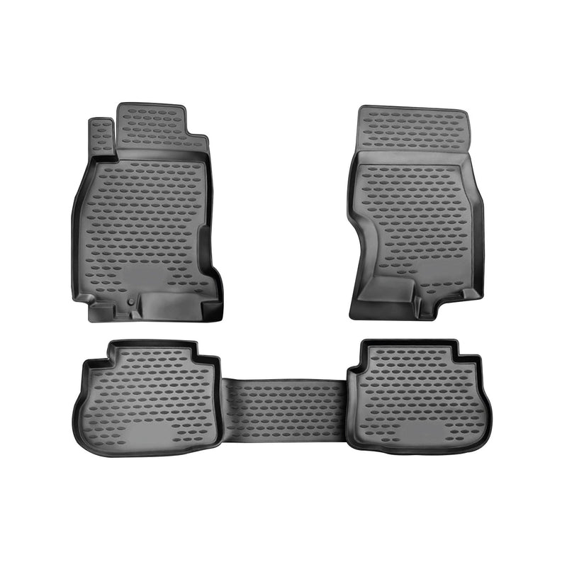 2003-2008 Infiniti FX45 Floor Mats Liners Full Set All Weather Black