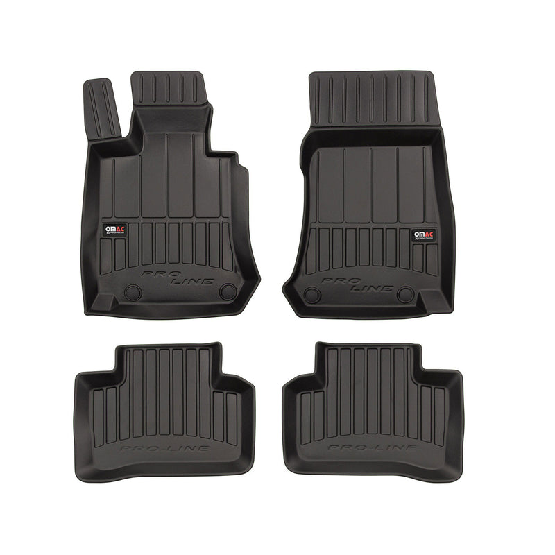 2016-2022 Mercedes GLC Class X253 C253 Premium Floor Mats Liners Full Set All Weather Heavy Duty Black