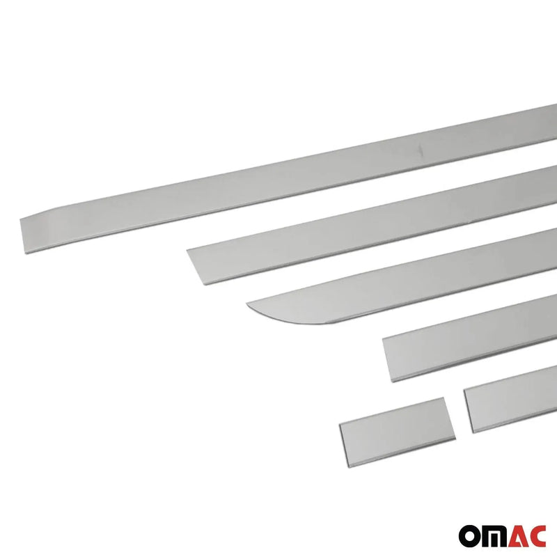 Side Door Molding Trim Skirt Garnish for Mercedes Metris 2016-2024 S. Steel 6x - OMAC USA