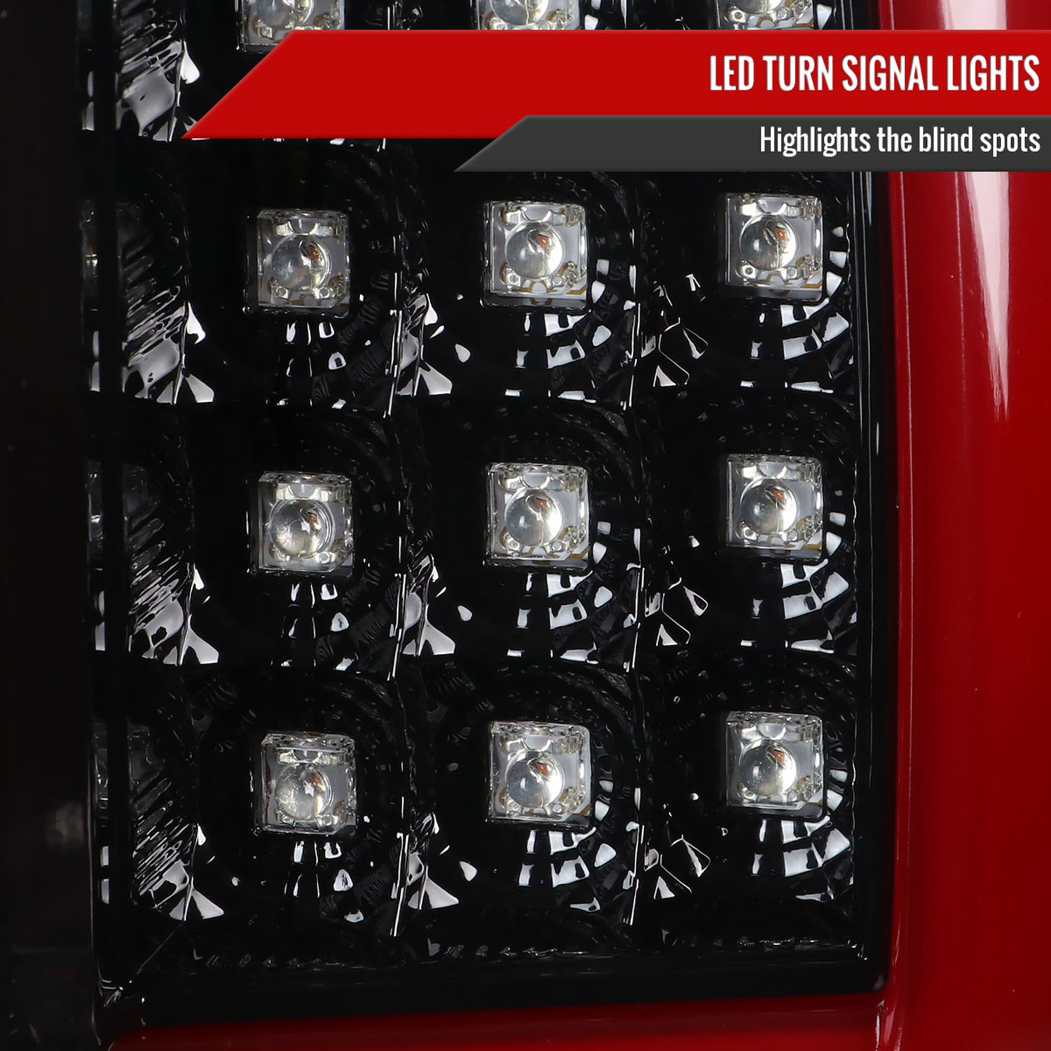 2002-2006 Dodge RAM 1500 2500 3500 LED Tail Lights -G2 Jet Black/Clear Lens