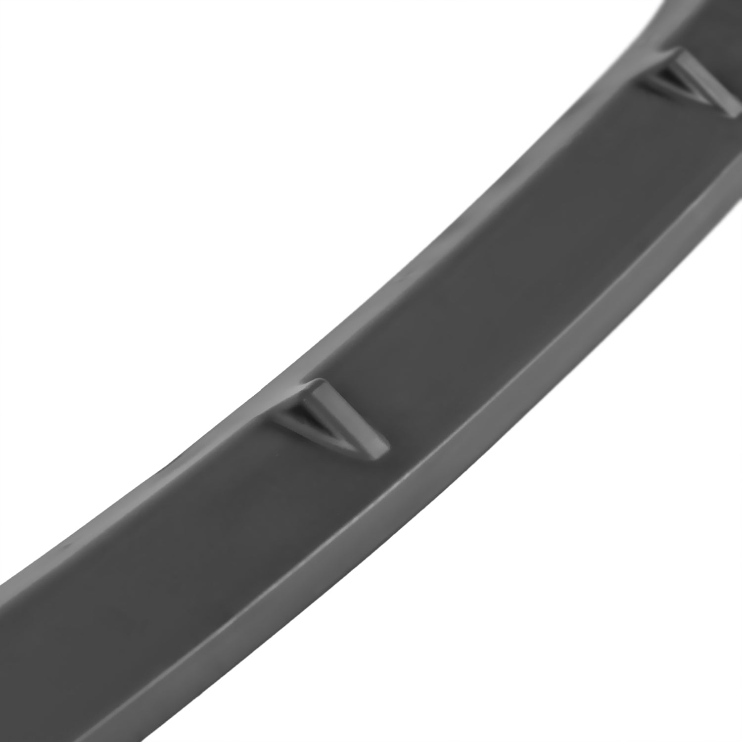 2014-2019 Ford Fiesta Matte Black 3Pcs Front Bumper Lip Splitter Kit