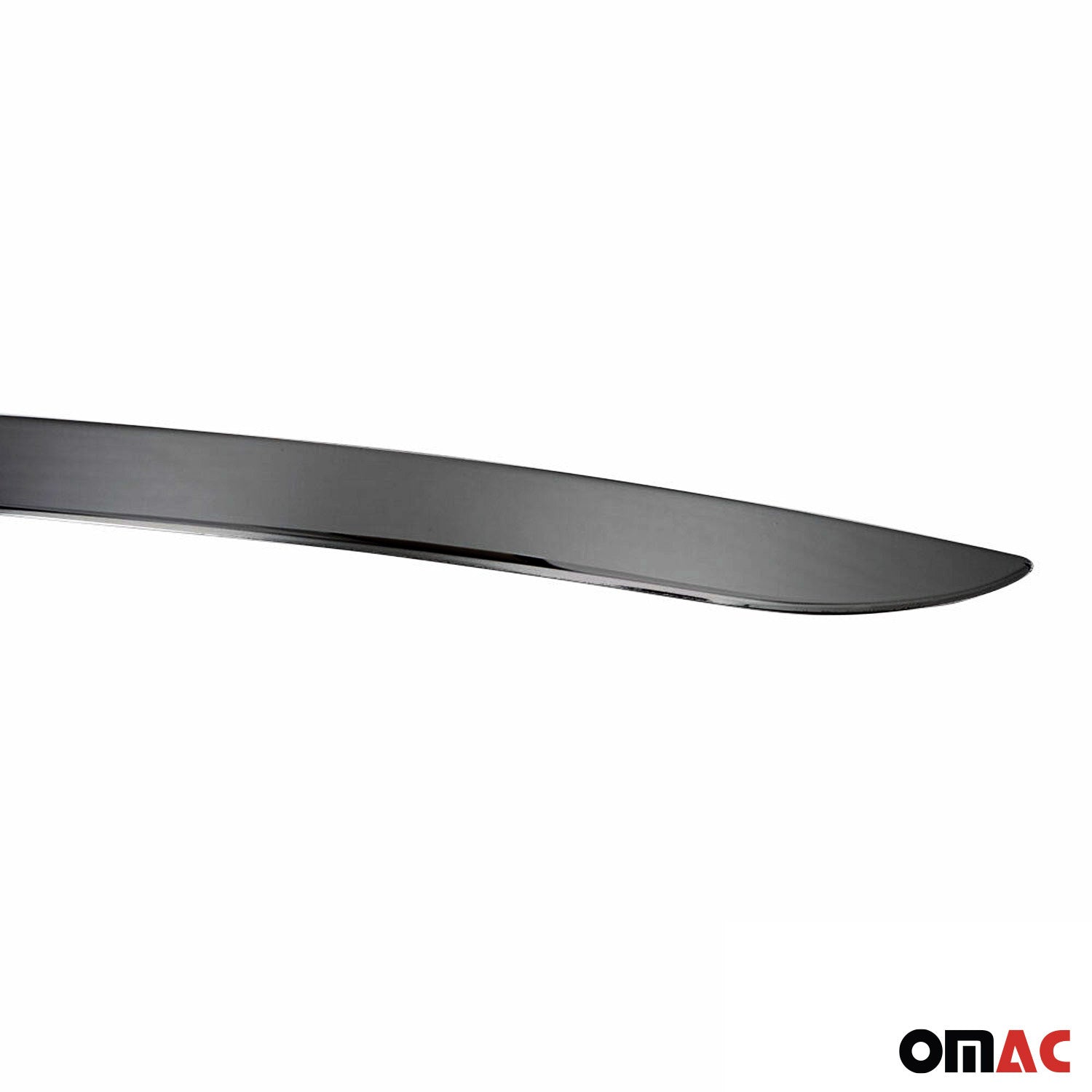 2015-2021 VW Golf Mk7 Rear Trunk Molding Trim Stainless Steel Dark 1Pc