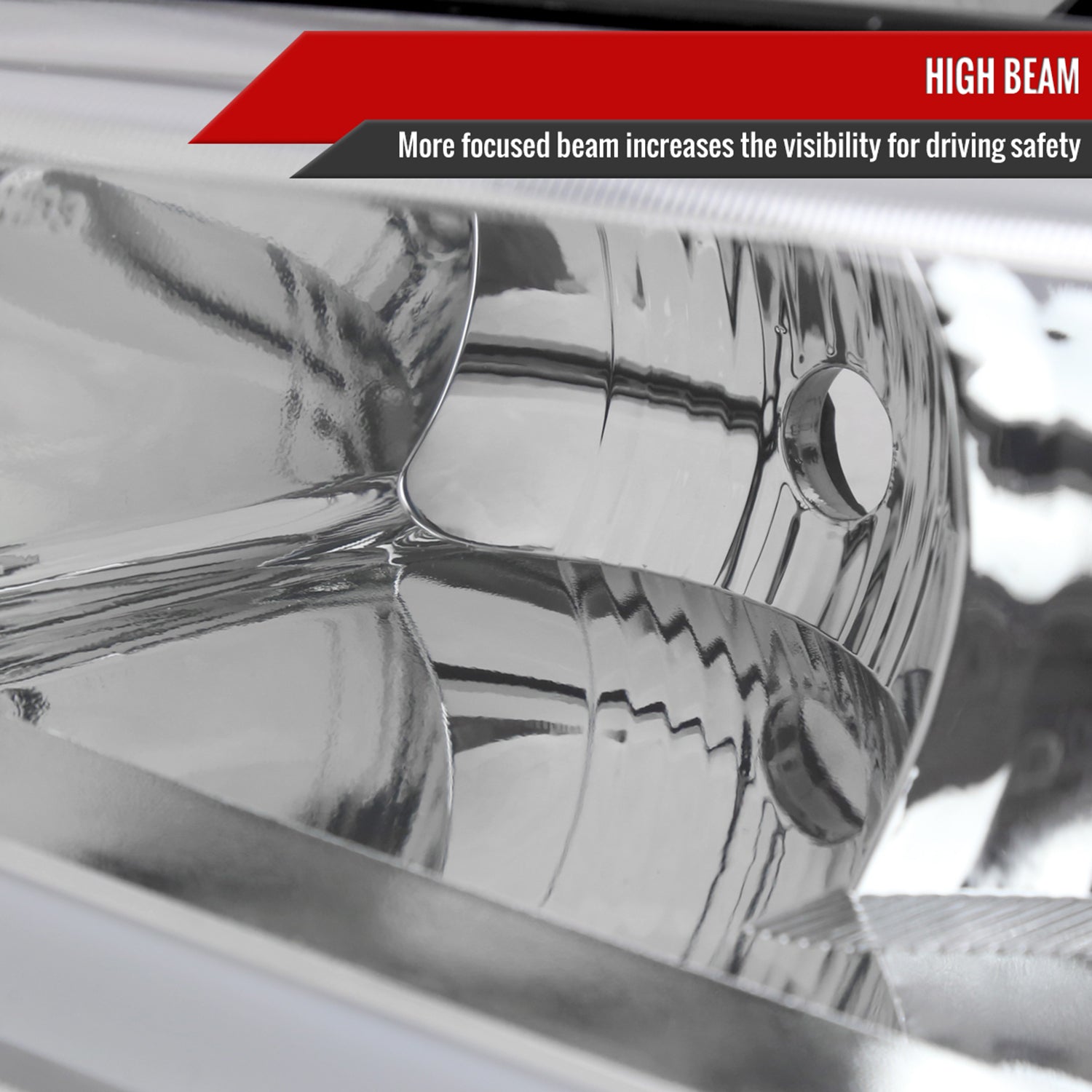 2003-2007 Chevy Silverado /2002-2006 Avalanche LED Bar Factory Headlights Chrome