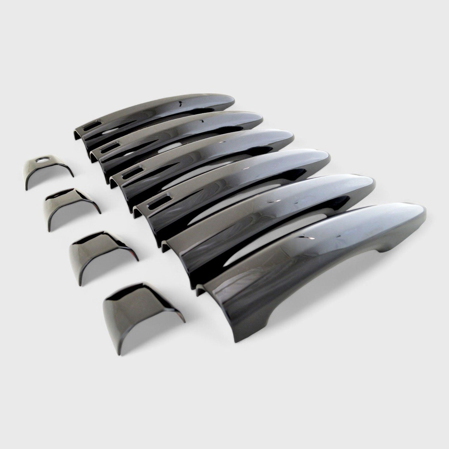 2022-2024 Nissan Pathfinder Door Handle Cover Gloss Black 10Pcs ABS Plastic