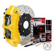OMAC Brake Caliper Epoxy Based Car Paint Kit California Yellow Glossy High-Temp