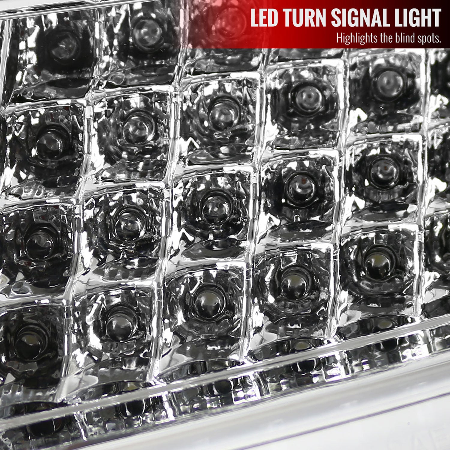 2005-2008 Porsche 911 997 / 2007-2009 911 997 GT3 LED Tail Lights Chrome/Clear