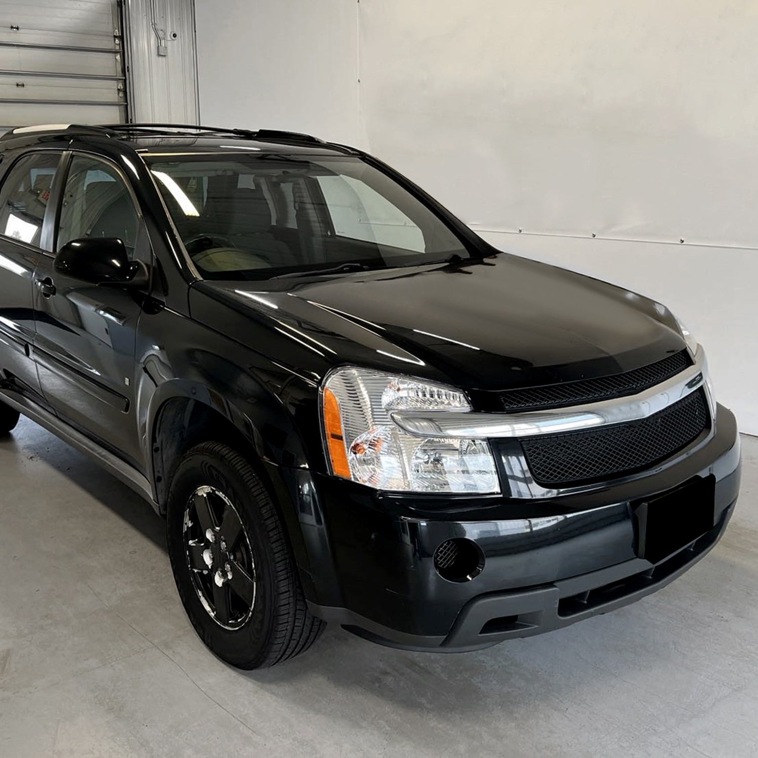 2005-2009 Chevy Equinox Factory Headlights w/Amber Reflector Chrome/Clear