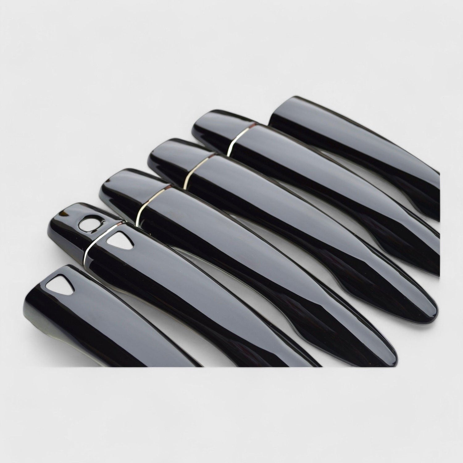 2016-2025 Nissan Maxima / Versa Door Handle Cover Gloss Black 10Pcs ABS Plastic