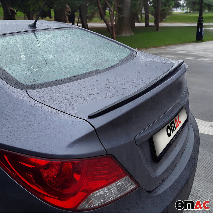 Rear Trunk Spoiler Wing for Hyundai Accent 2012-2017 1 Pc