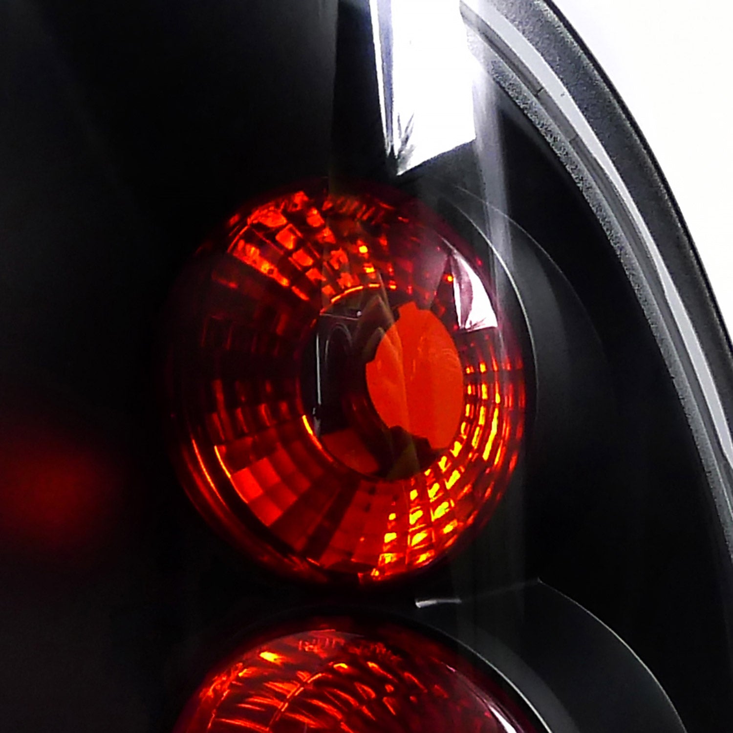 2005-2008 Toyota Tacoma Tail Lights Matte Black Housing/Clear Lens