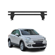 2016-2023 Fiat 500X Roof Rack Cross Bars Black
