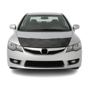 2006-2011 Honda Civic Car Bonnet Mask Hood Bra Black Chequered 1 Pc