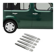 2009-2014 Nissan Cube Car Door Handle Cover Protector Stainless Steel Chrome 10 Pcs