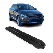 2003-2014 Volvo XC90 Running Boards Side Steps Silver & Black