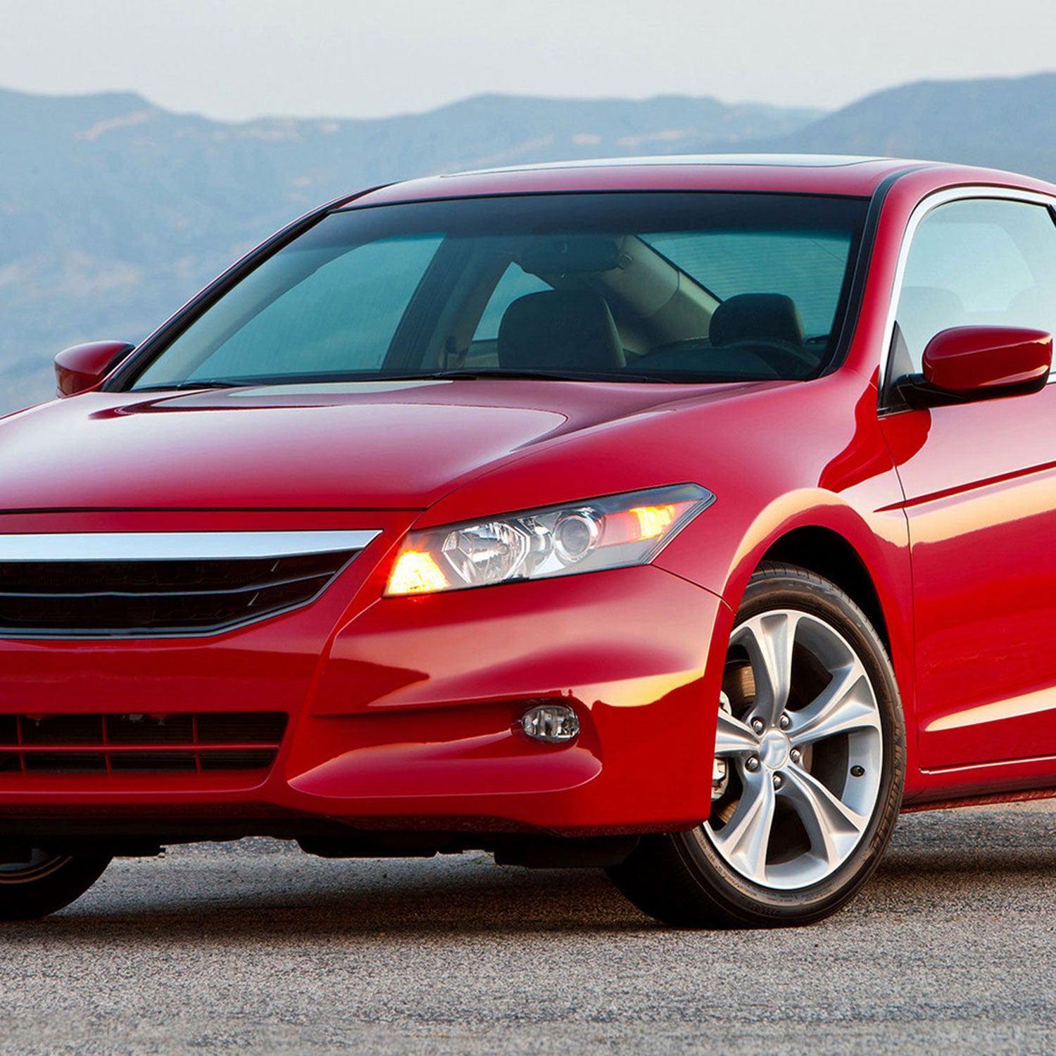 2008-2010 Honda Accord 2DR Coupe H11 Fog Lights Kit Chrome/Clear Lens