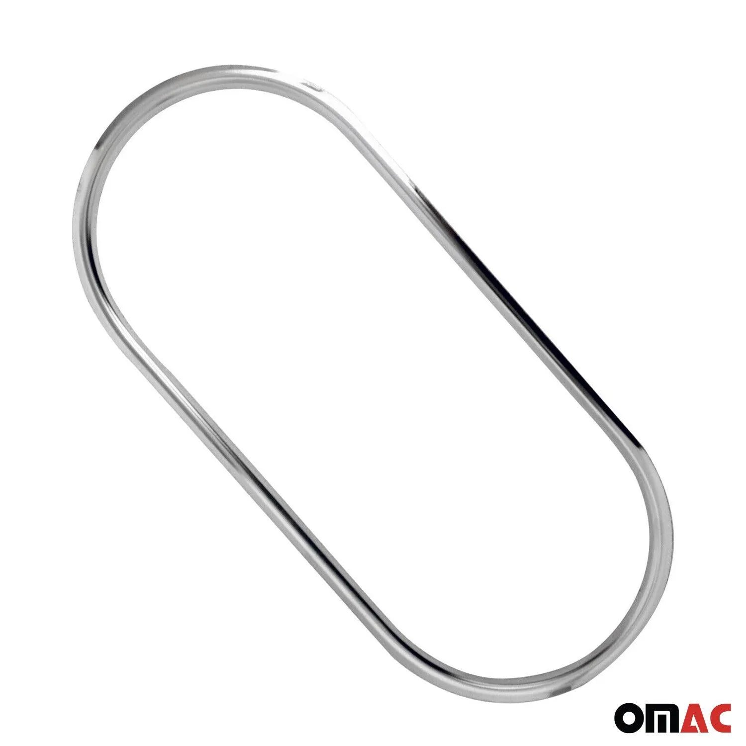 2009-2013 Subaru Forester Front Cup Holder Frame Molding Trim Stainless Steel Silver