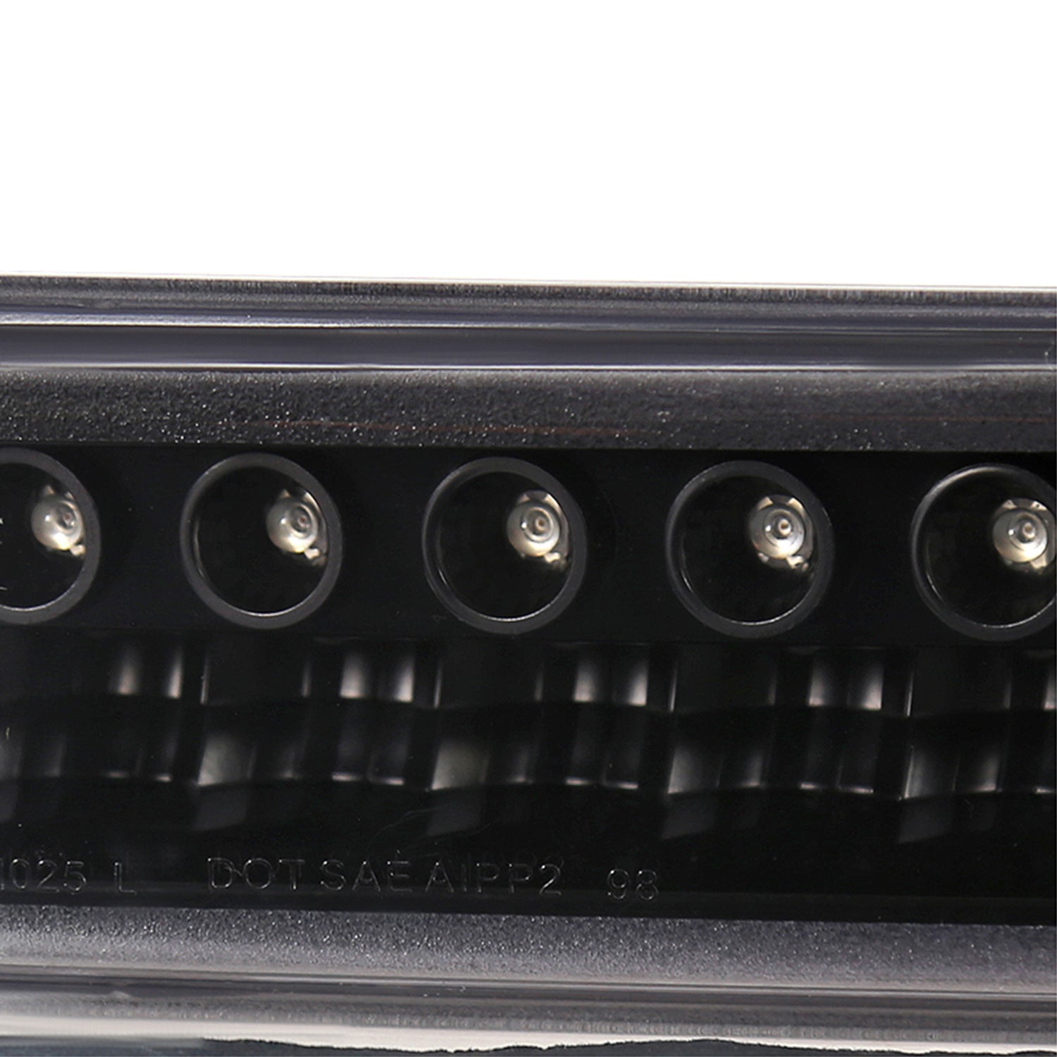 1998-2004 Chevy S10/ GMC Sonoma LED Bumper Lights Matte Black/Clear Lens