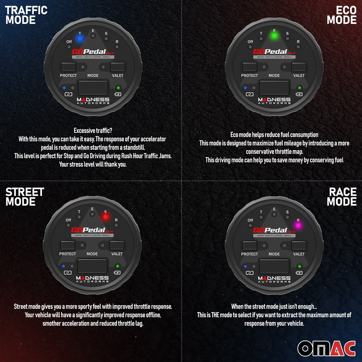 2015-2024 Chevrolet Camaro MADNESS GOPedal Plus Throttle Response Controller