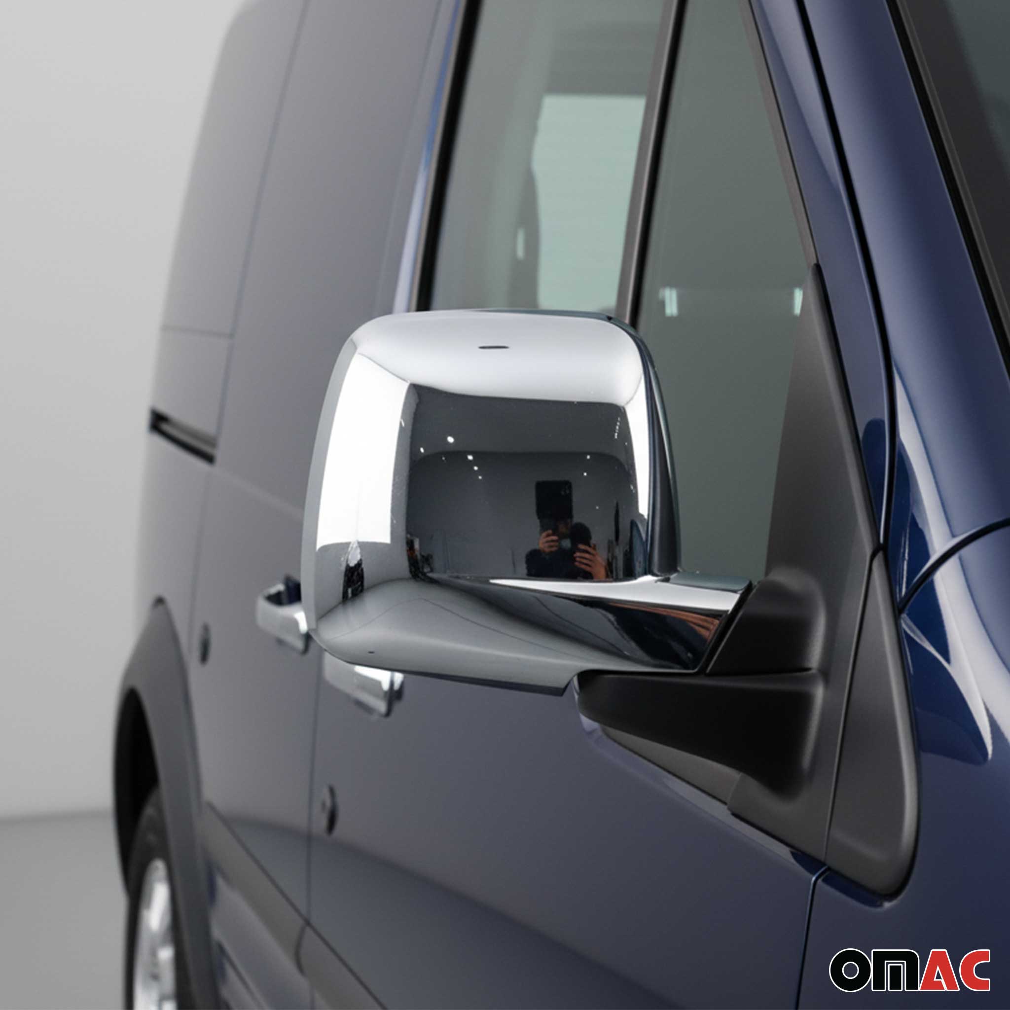 2010-2013 Ford Transit Connect Mirror Cover Caps & Door Handle Chrome Set