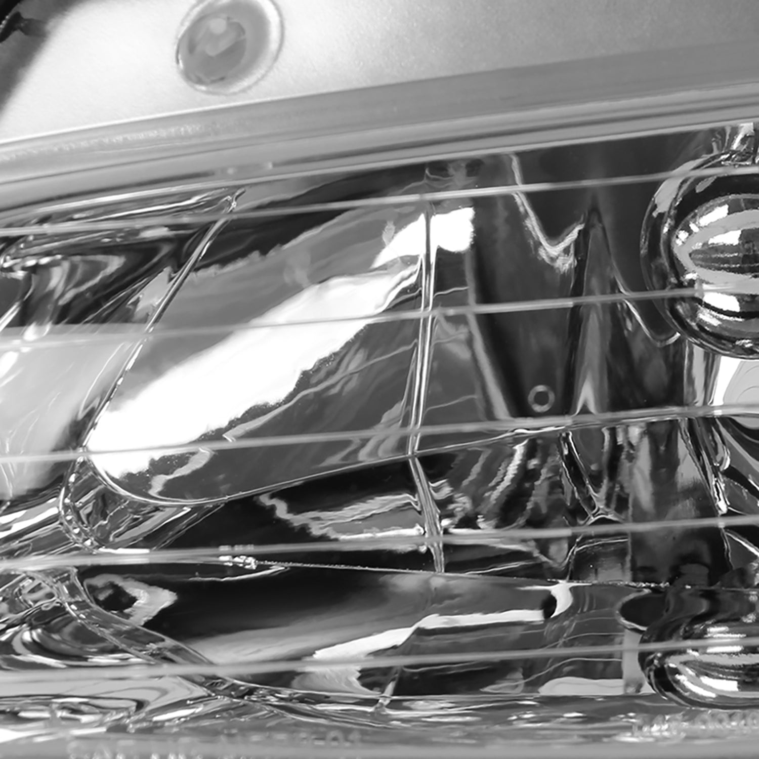 1996-2000 Dodge Caravan / Voyager Town & Country Crystal Headlights Chrome