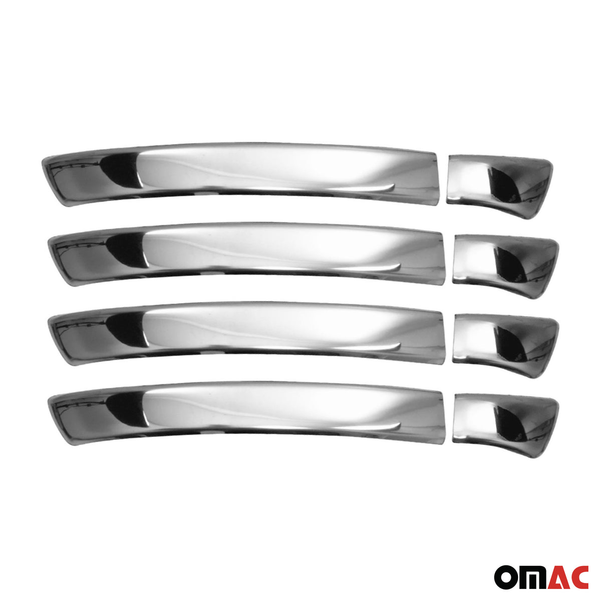 2011-2018 VW Touareg Car Door Handle Cover Protector Stainless Steel Chrome 8 Pcs