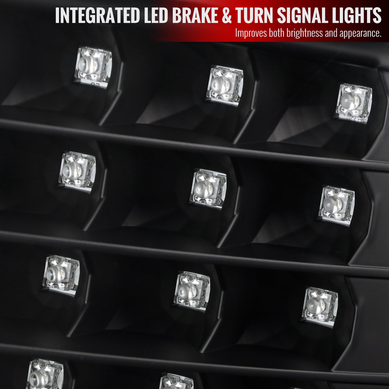 2000-2005 Toyota Celica V2 LED Tail Lights Matte Black Housing/Clear Lens