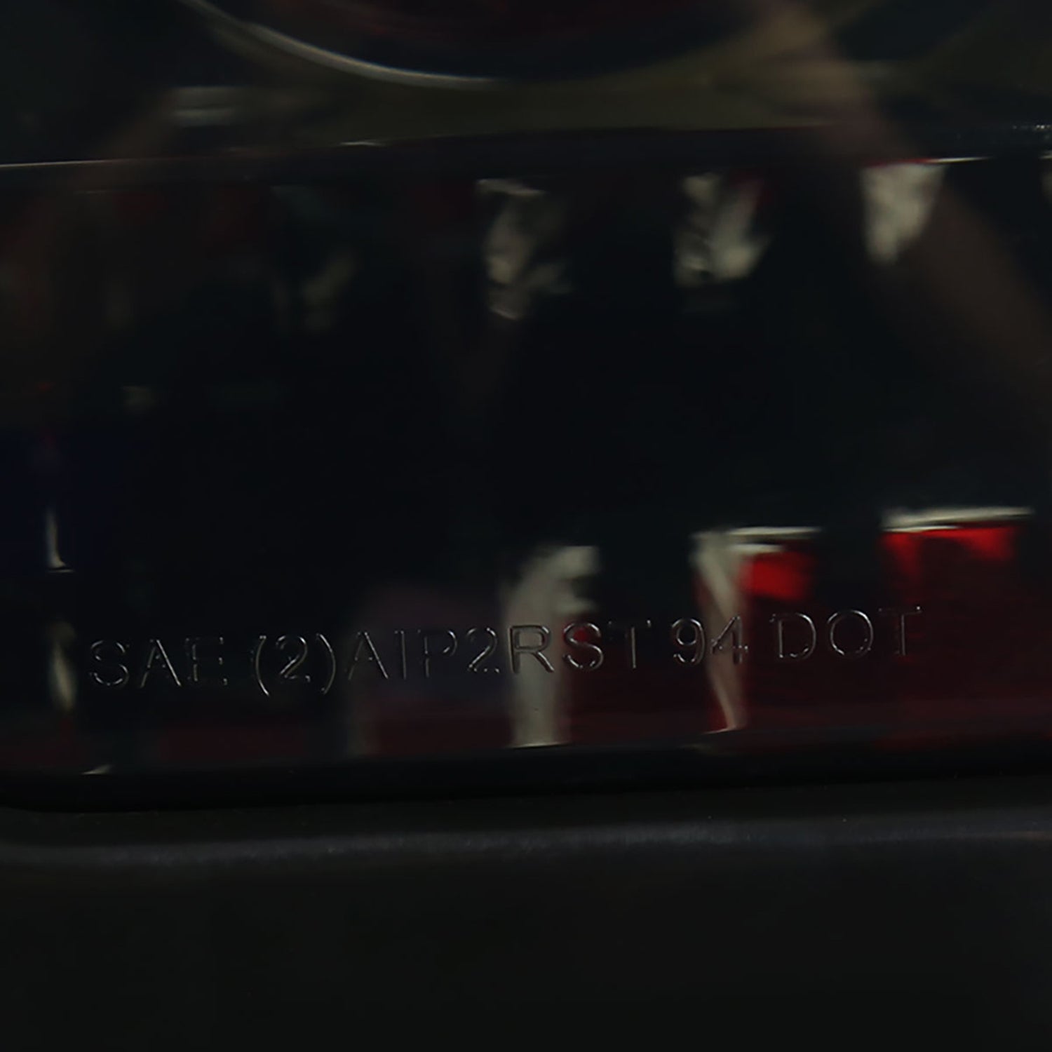 1994-1998 Ford Mustang Tail Lights Chrome Housing/Smoke Lens