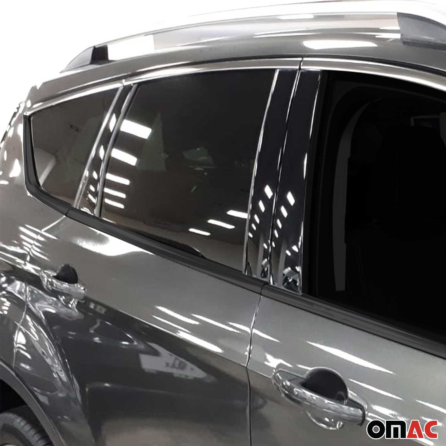 2013-2019 Ford Escape Window Molding Trim Streamer Stainless Steel Silver 12 Pcs