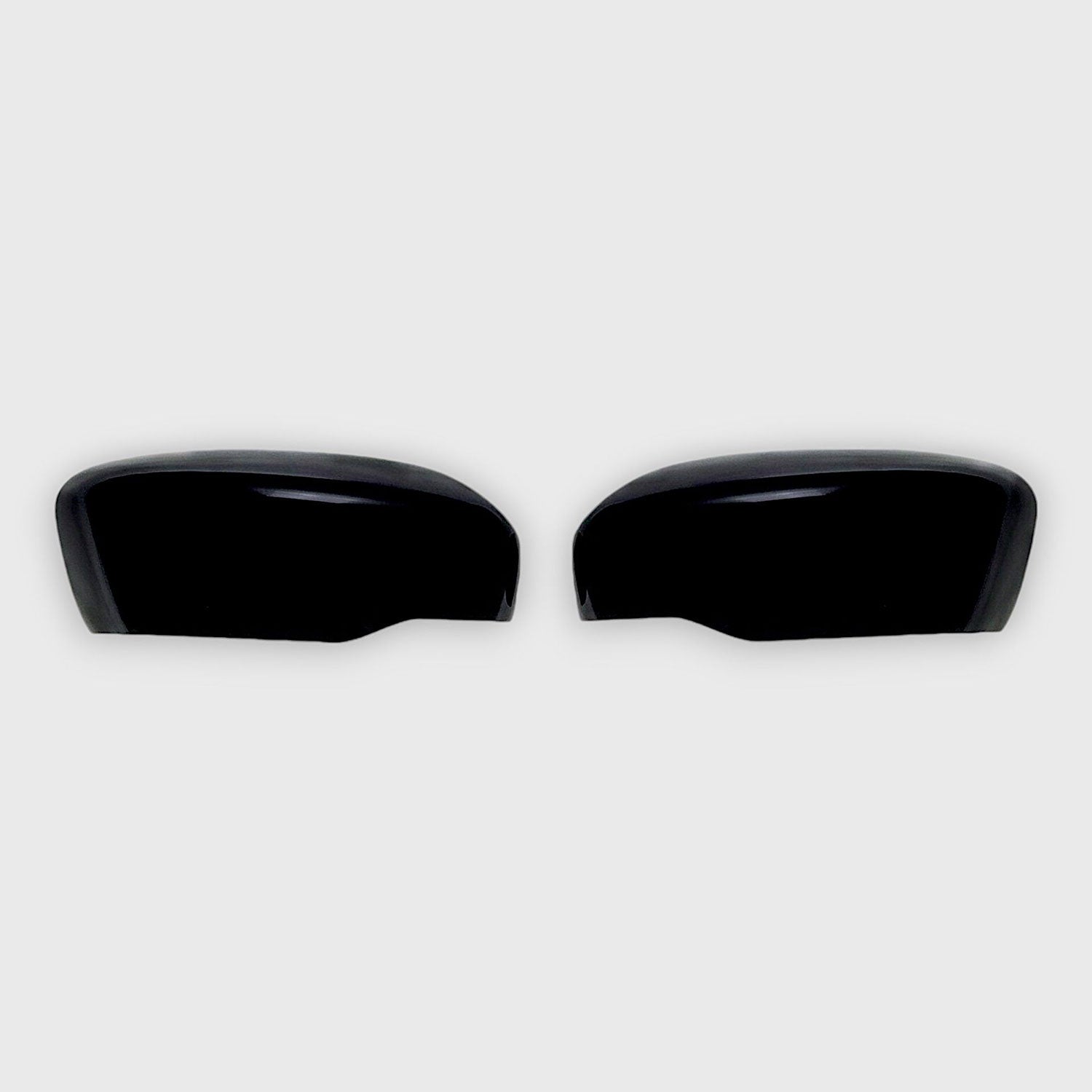2022-2025 Nissan Frontier Mirror Cover Caps Gloss Black 2Pcs ABS Plastic