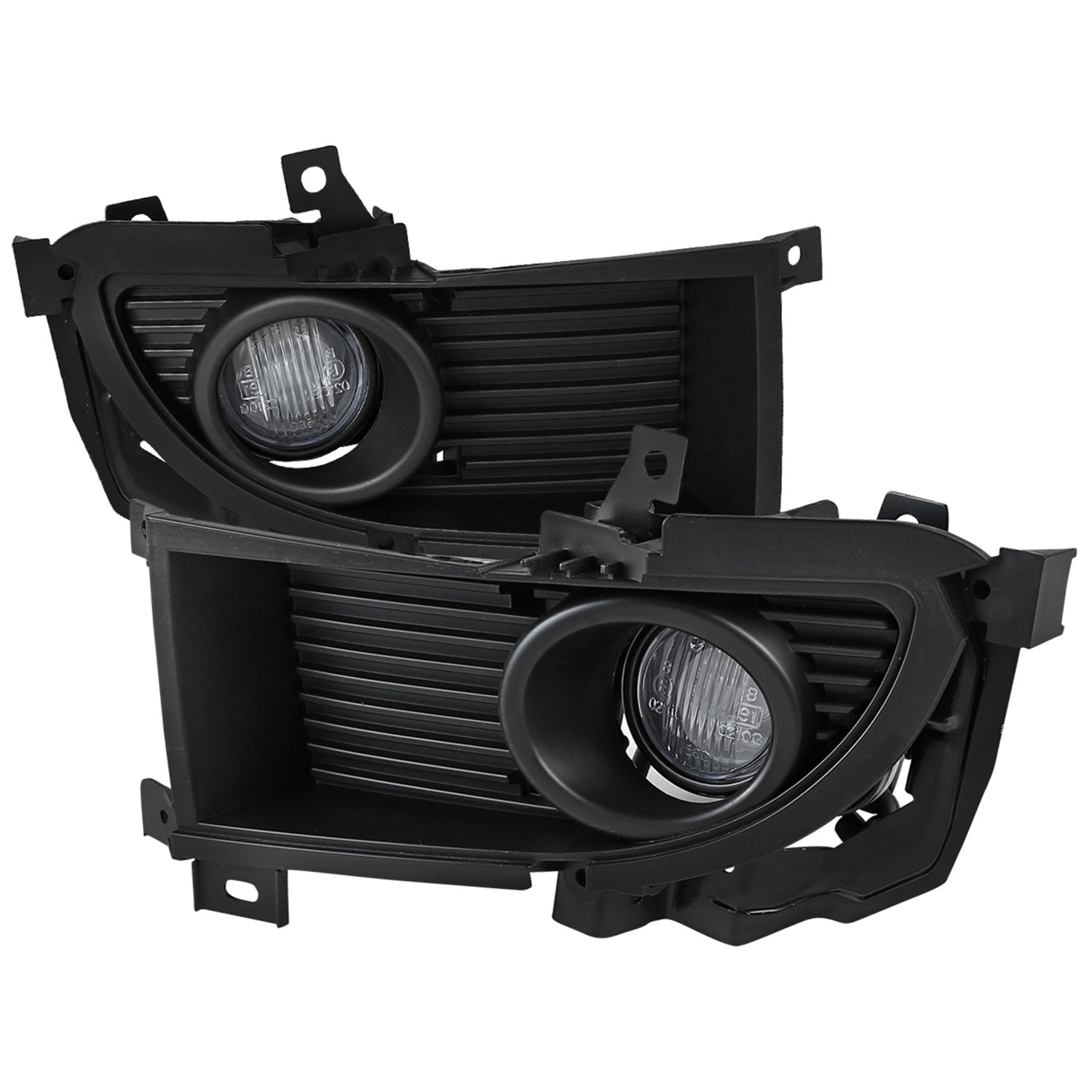 2004-2005 Mitsubishi Lancer Ralliart H3 Fog Lights Kit & Switch Chrome