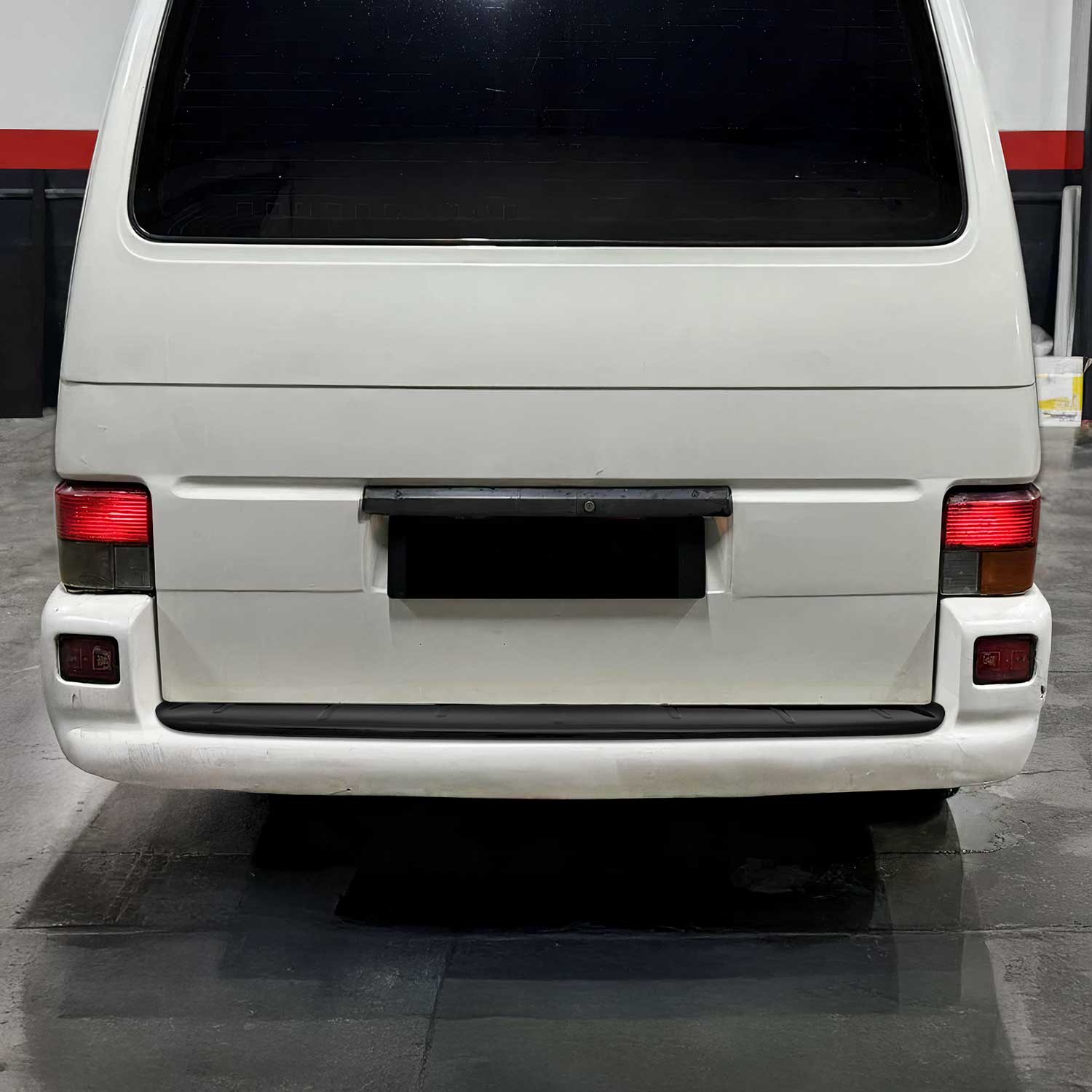 1993-2003 VW Eurovan Rear Bumper Guard Acrylic Black
