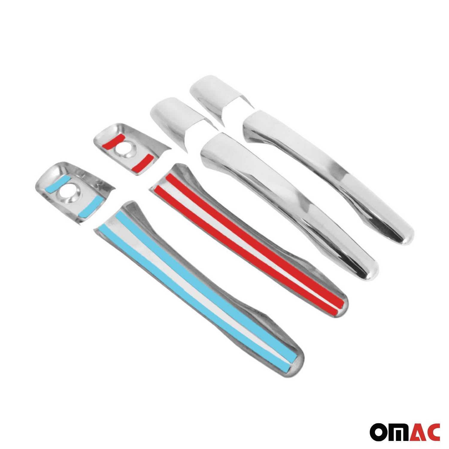 2002-2007 Mitsubishi Lancer Car Door Handle Cover Protector 4Pcs Stainless Steel