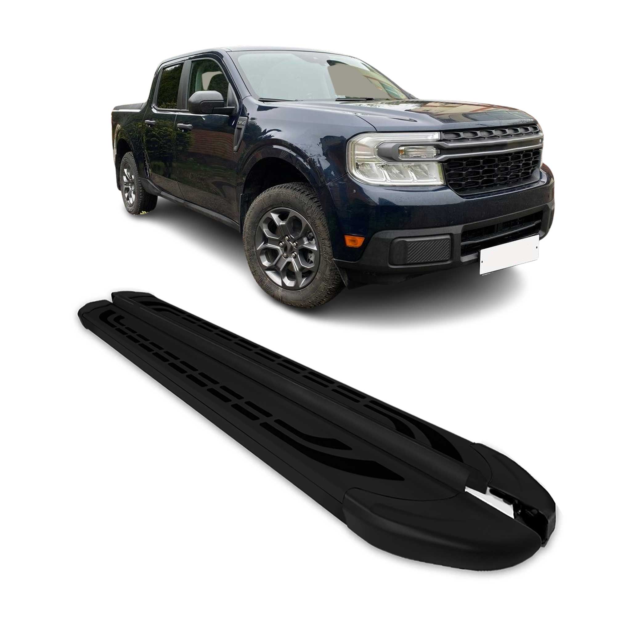 2022-2024 Ford Maverick Nerf Bar Side Step Running Boards Alu 2x