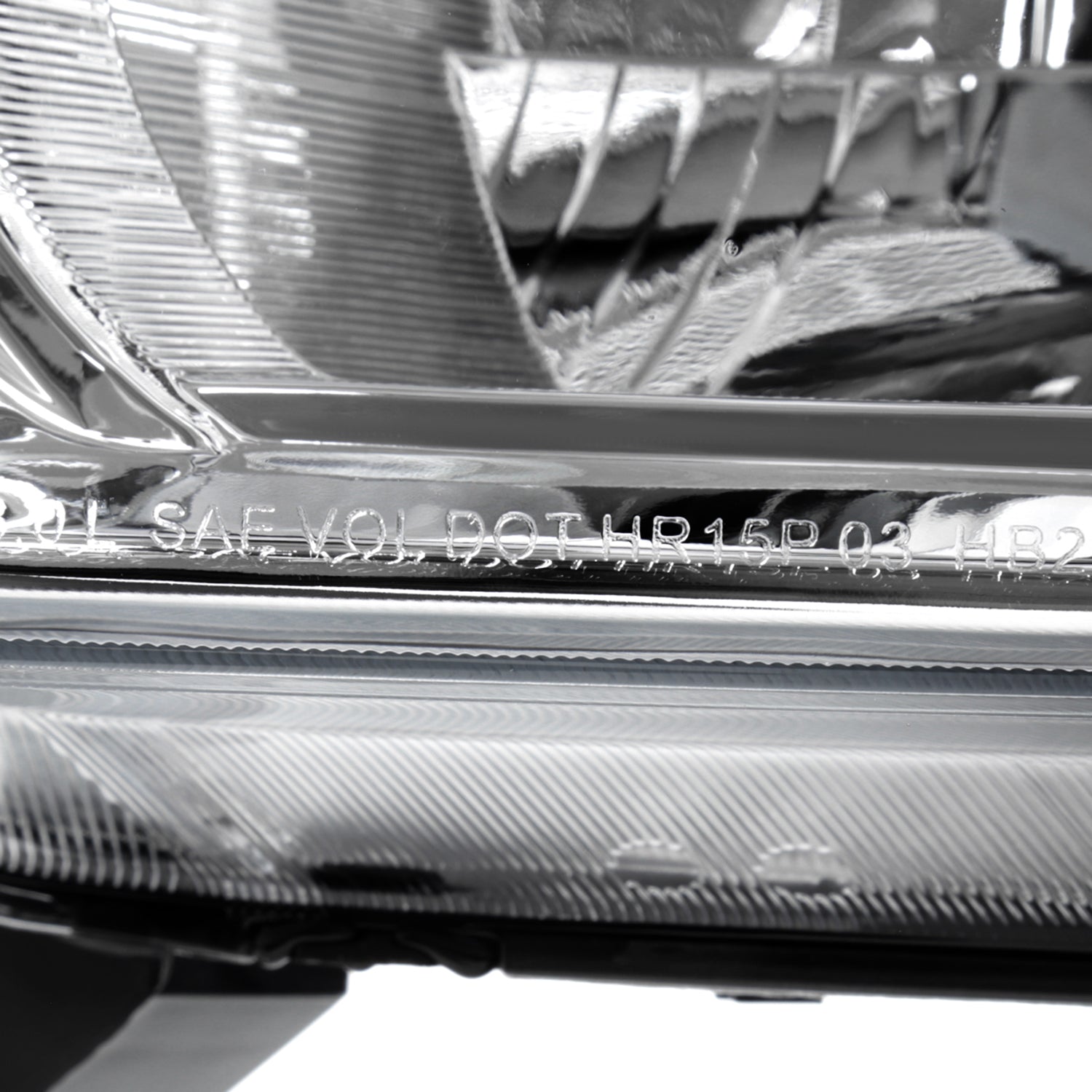 2003-2008 Honda Element Factory Style Headlights Chrome Housing/Clear Lens