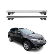 2009-2014 Nissan Murano Roof Rack Cross Bars Silver
