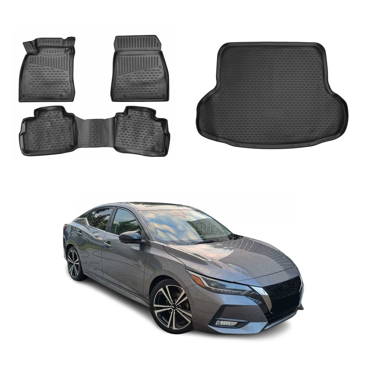 OMAC Floor Mats & Cargo Liners for Nissan Senta 8.gen 2020-2025
