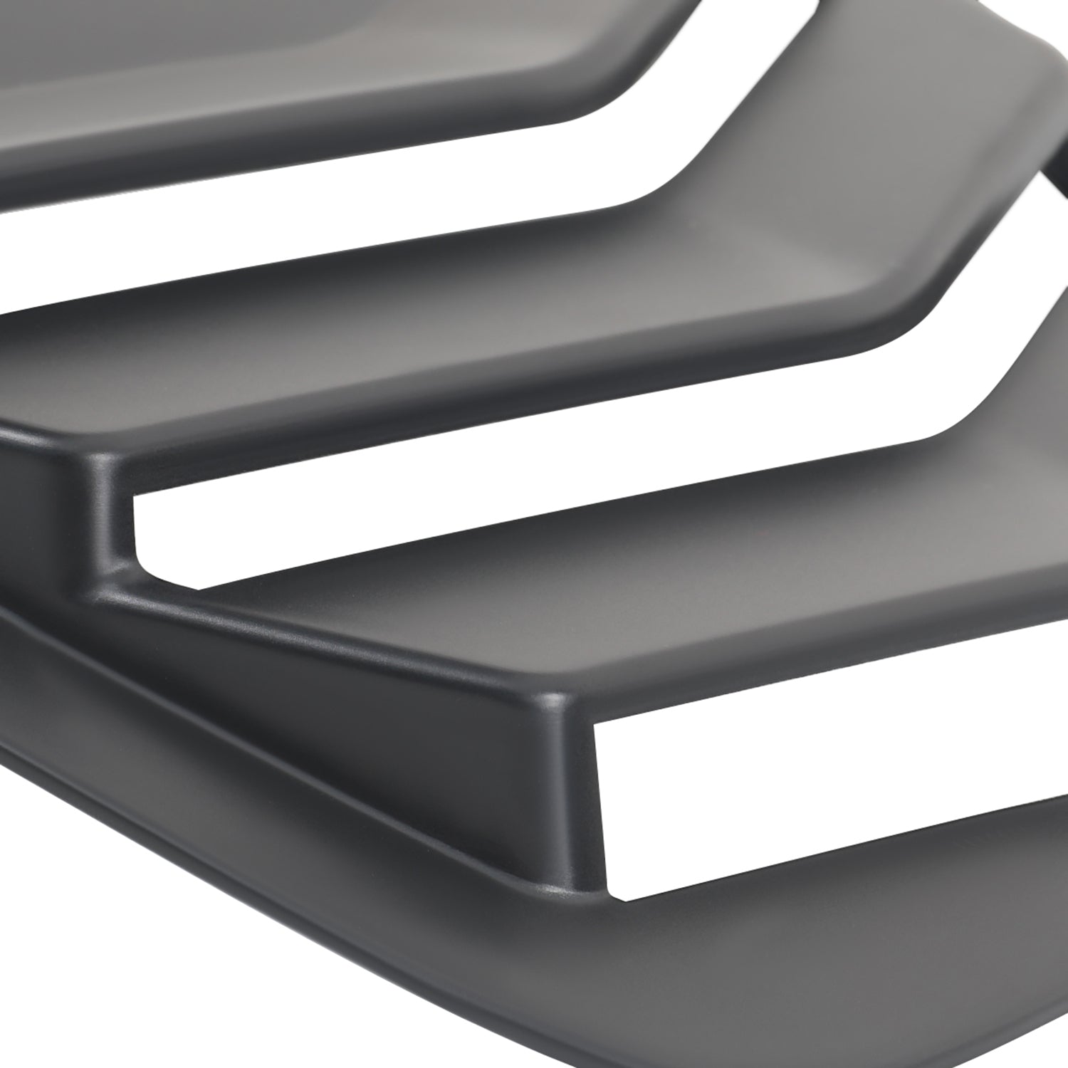 2011-2021 Dodge Charger Matte Black Side Window Louvers Vent