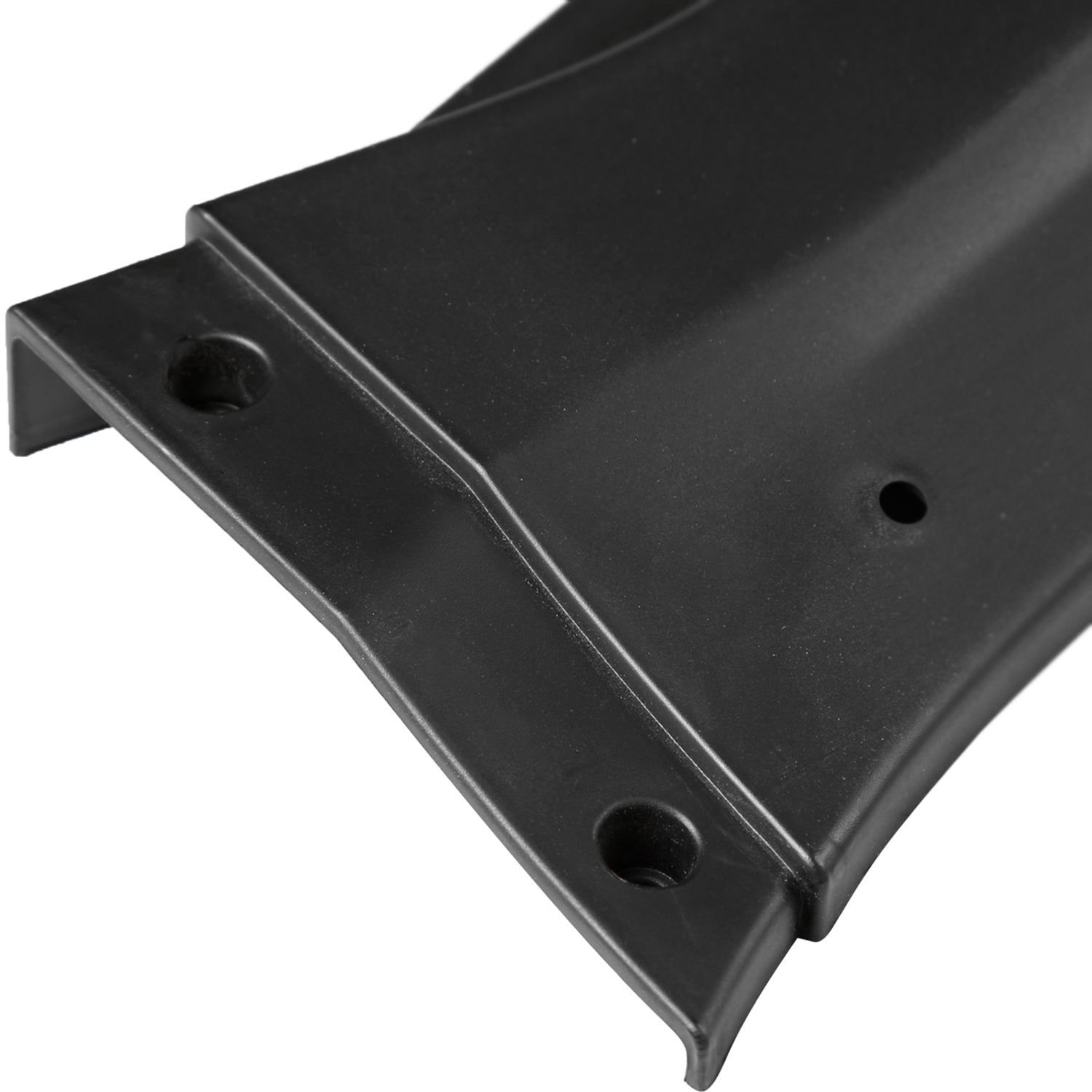 2015-2018 Ford Focus Matte Black Polypropylene 3Pcs Bumper Lip Spoiler