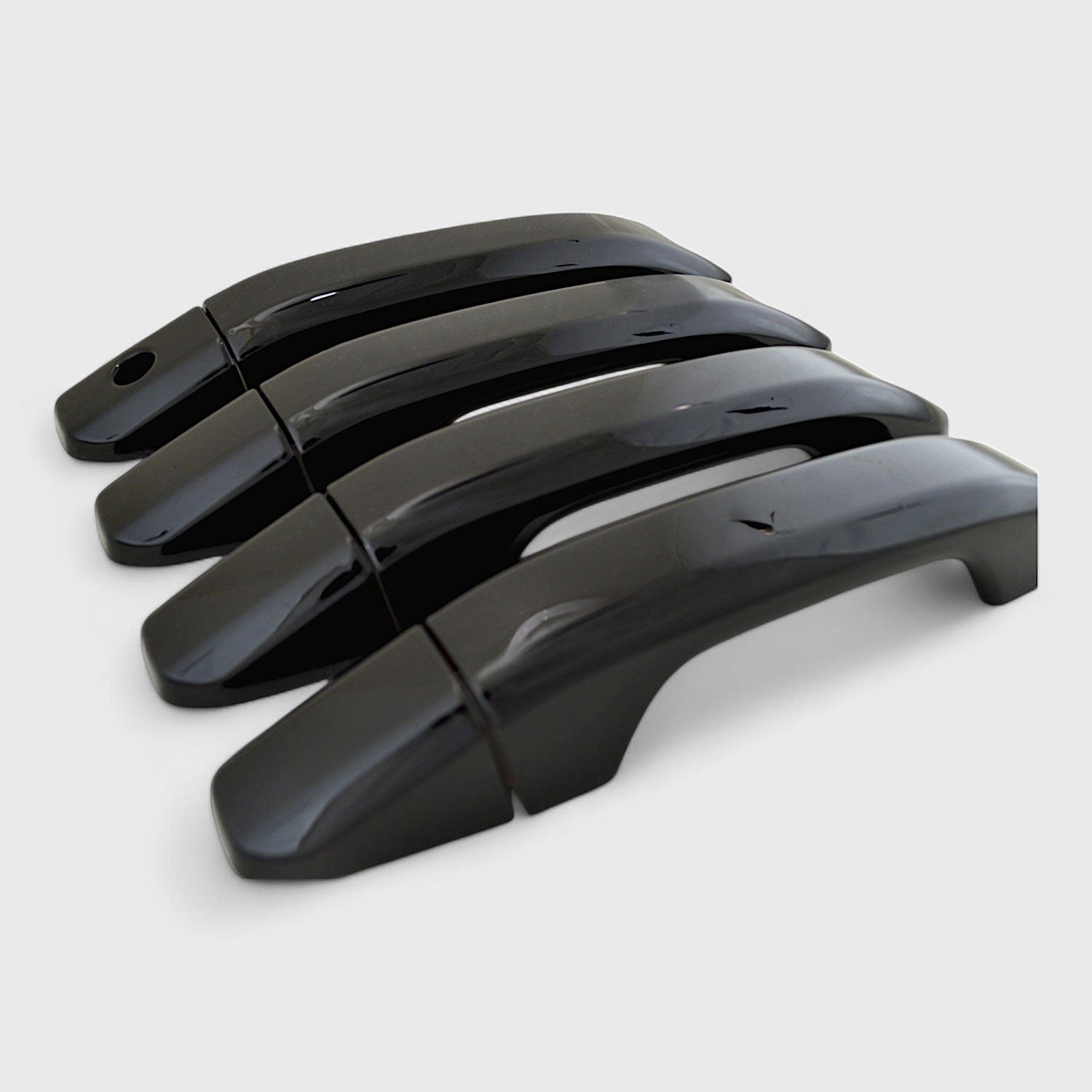 2021-2025 GMC Yukon Door Handle Cover Gloss Black 8Pcs ABS Plastic