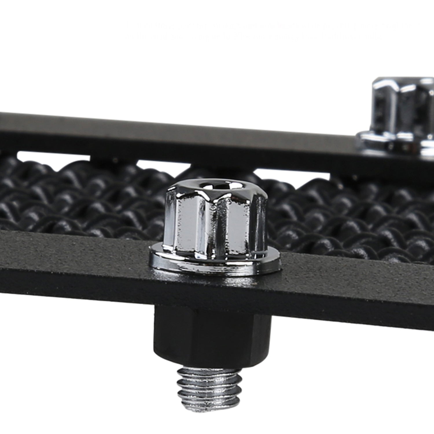 2016-2018 Chevy Silverado 1500 Rivet Style Black Steel Mesh Grille Insert